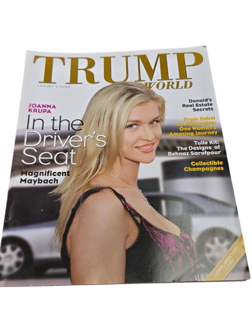 Trump World Magazine Winter 2004 Donald Trump Melania Joanna Krupa Mar A Lago
